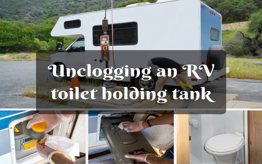 How to unclog rv black tank