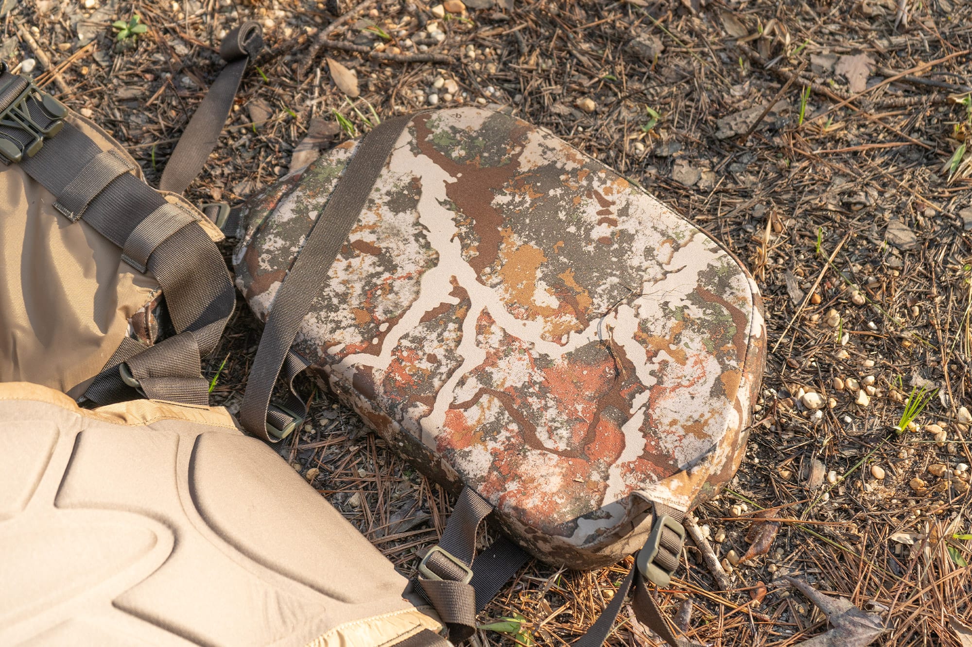 First Lite Treeline Turkey Vest with seat pad