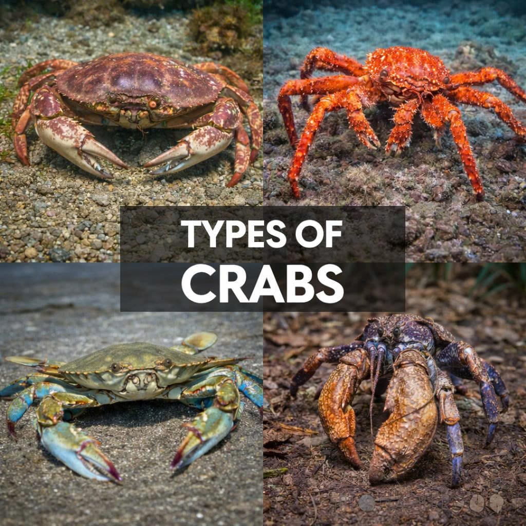 Types of Crabs