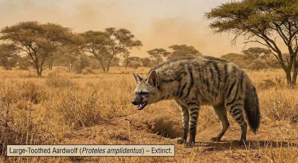 Large-Toothed Aardwolf