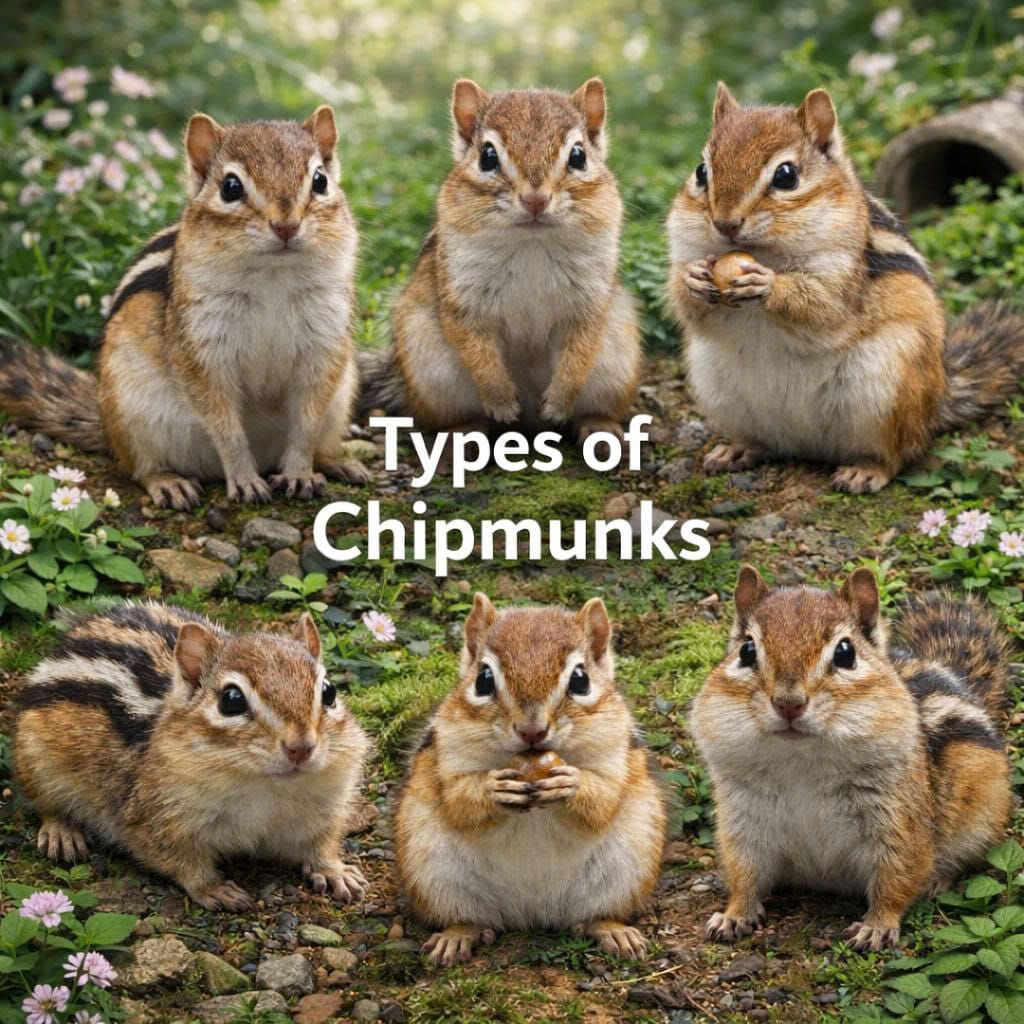Types of Chipmunks