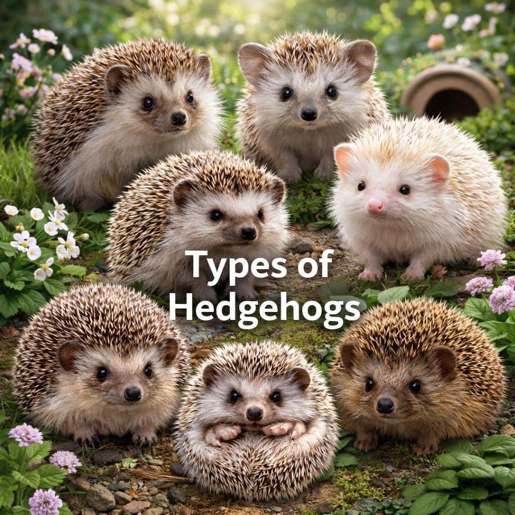 Types of Hedgehogs