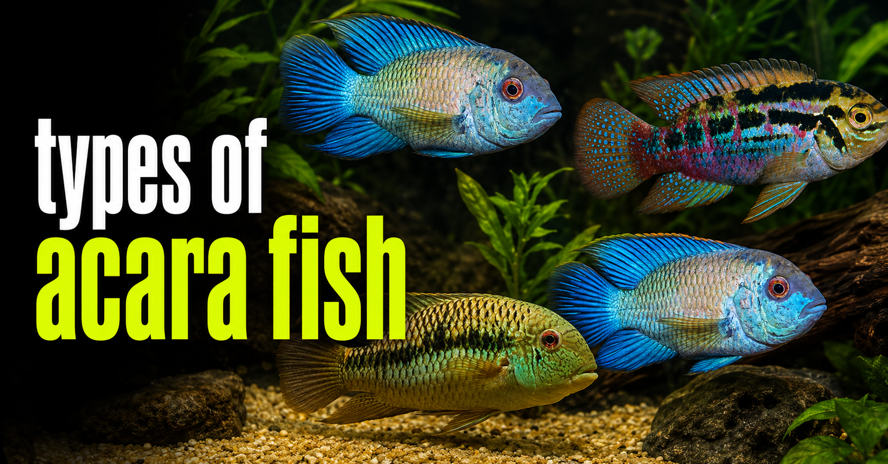 Types of Acara Fish