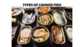types of canned fish