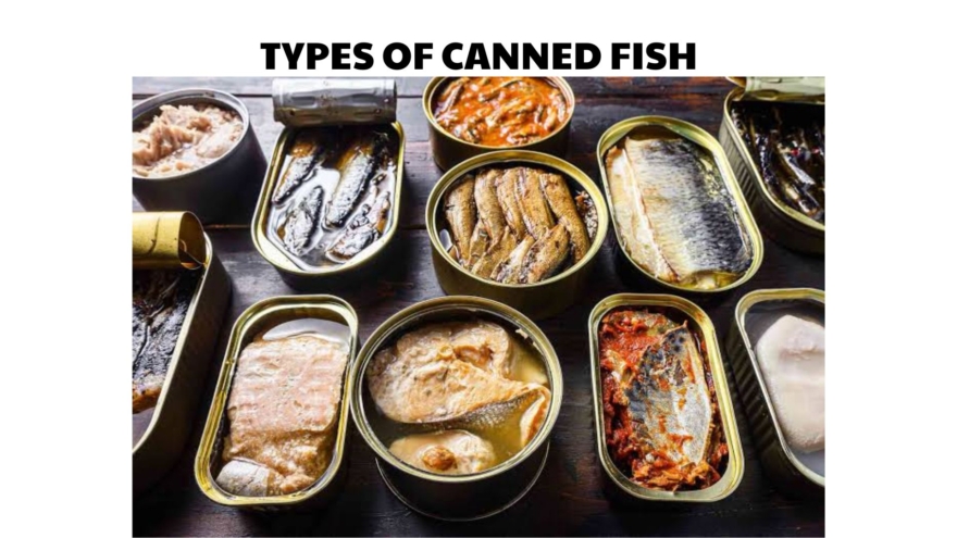 types of canned fish