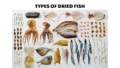types of dried fish