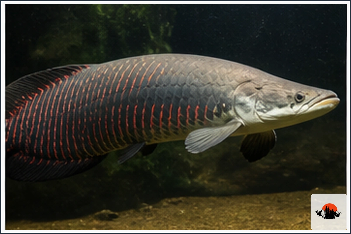 Arapaima - type of Fish in the Amazon River