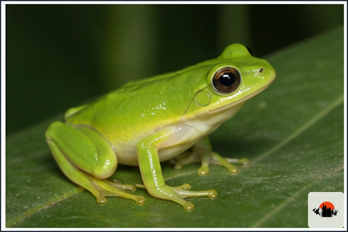 Dainty Green Tree Frog - type of Frogs in Australia