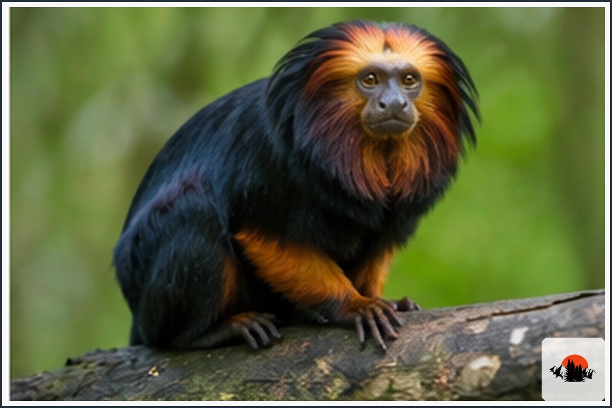 Golden-Headed Lion Tamarin - type of Monkeys in South America