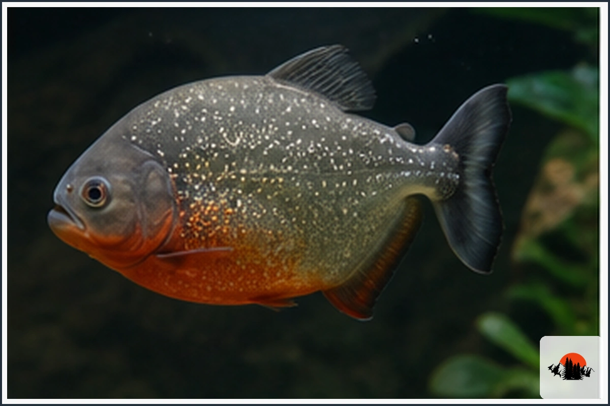 Red-Bellied Piranha - type of Fish in the Amazon River