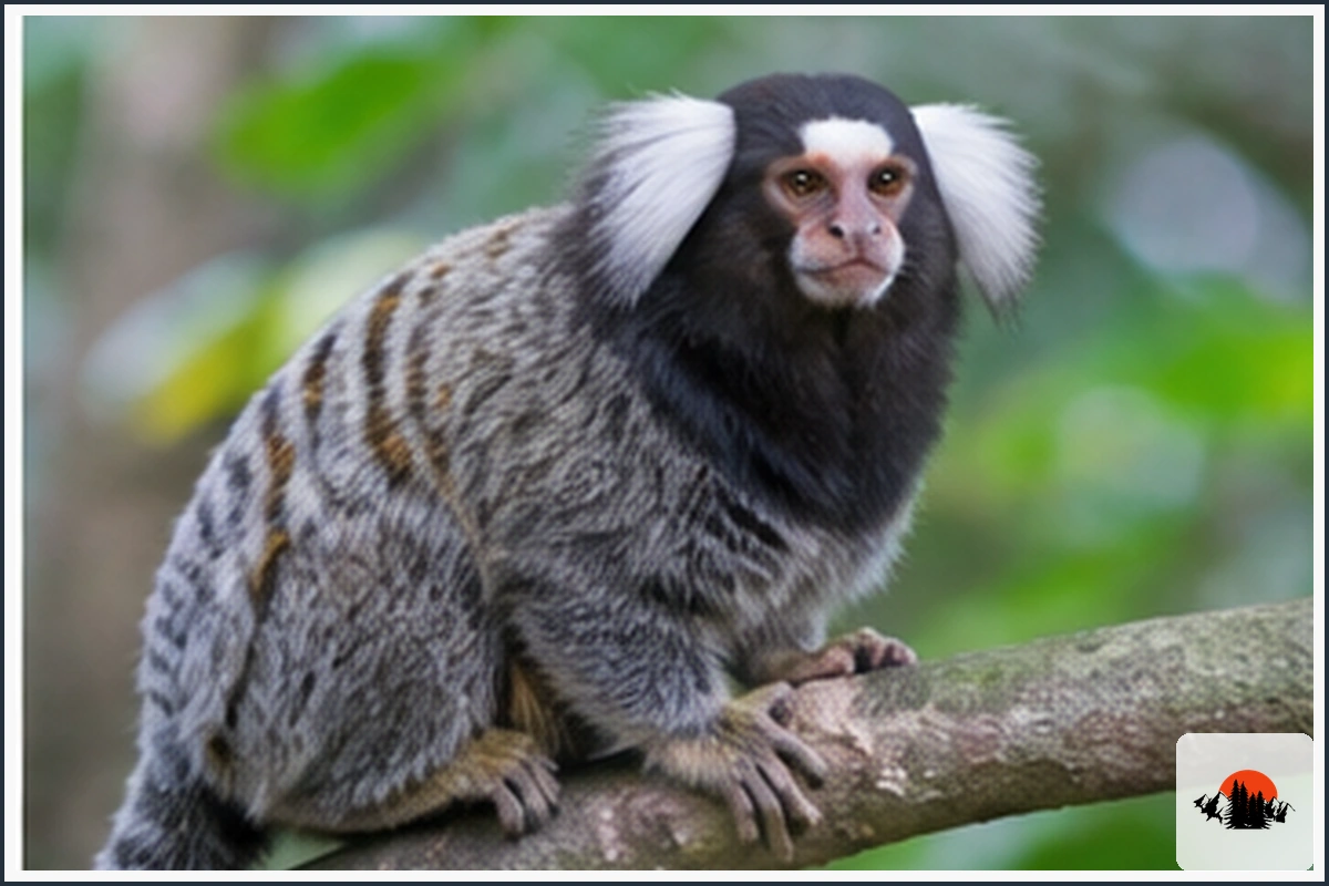 Black-Tufted Marmoset - type of Monkeys in South America