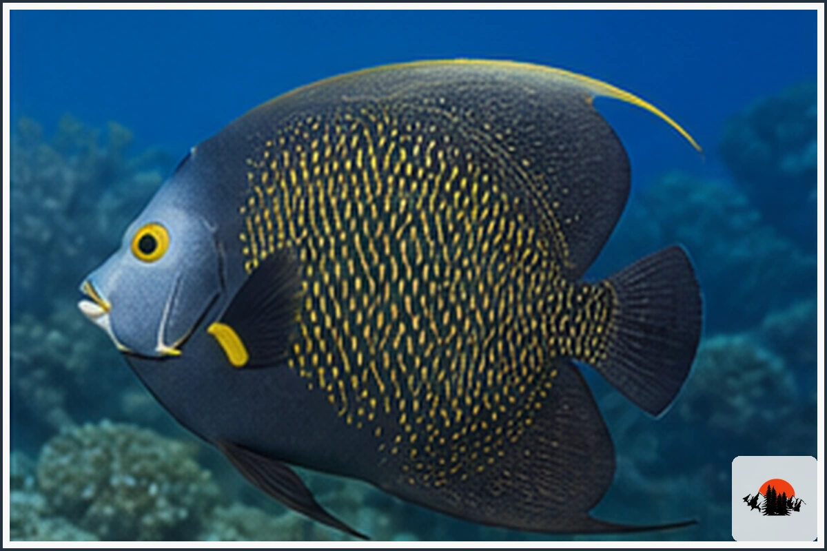 French Angelfish - type of Fish in the Caribbean
