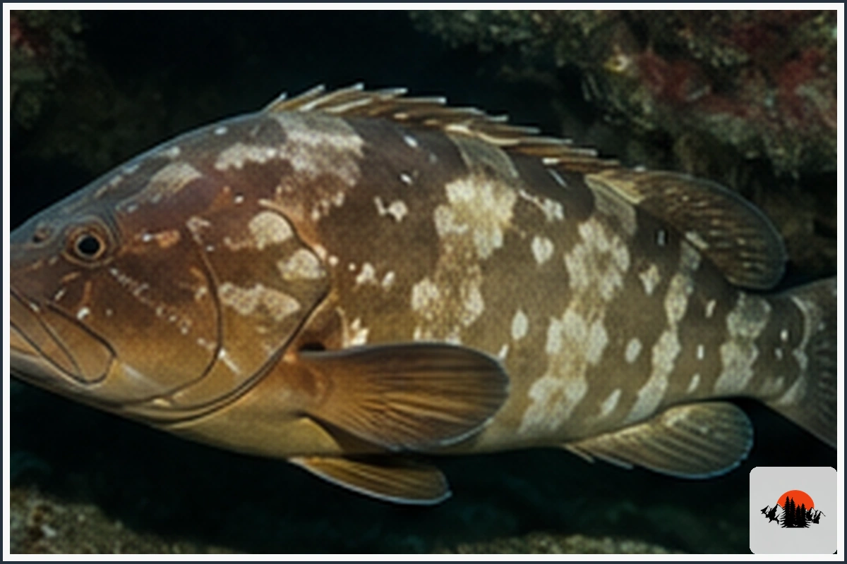 Dusky Grouper - type of Fish in the Mediterranean Sea