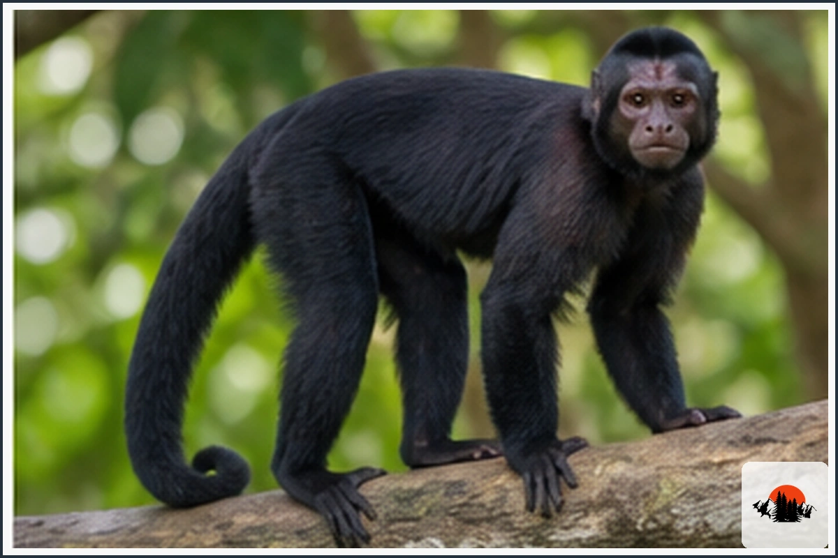 Black Capuchin - type of Monkeys in South America