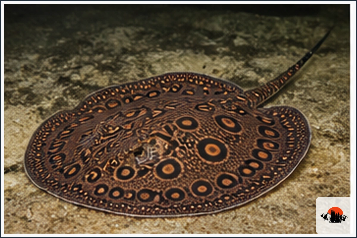 Giant Freshwater Stingray - type of Fish in the Amazon River