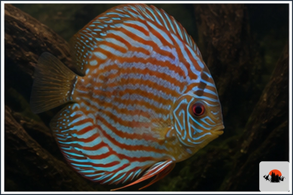 Discus - type of Fish in the Amazon River