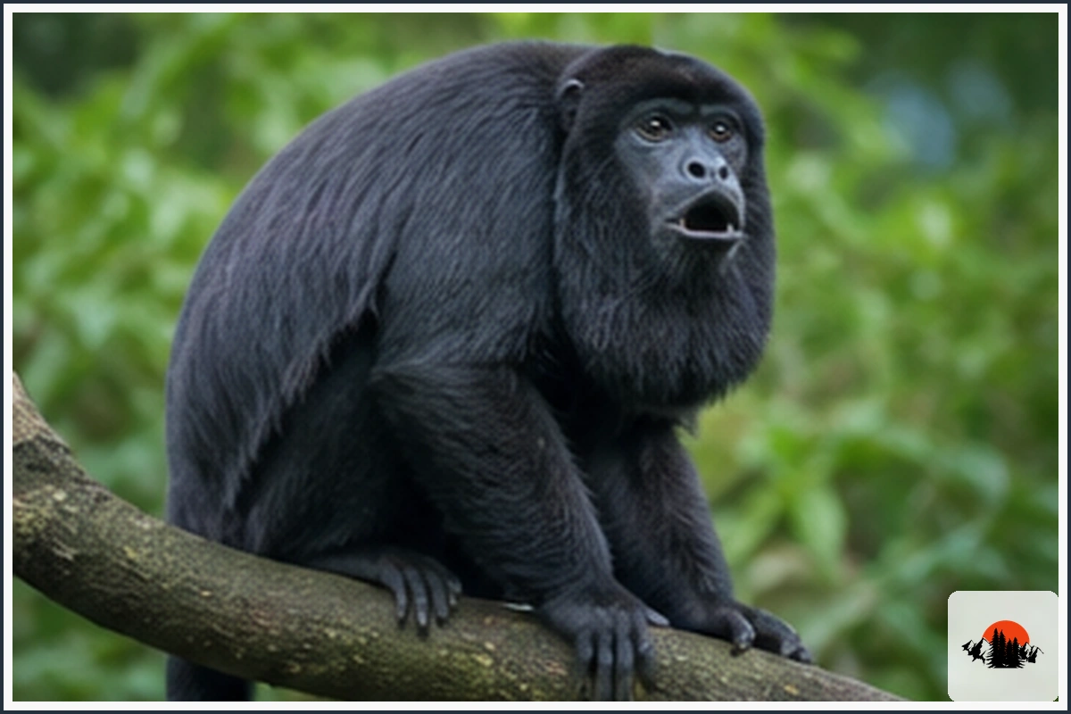Mantled Howler Monkey - type of Monkeys in South America