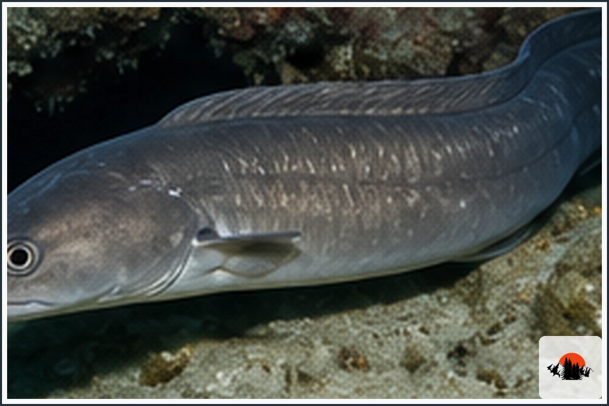 European Conger Eel - type of Fish in the Mediterranean Sea