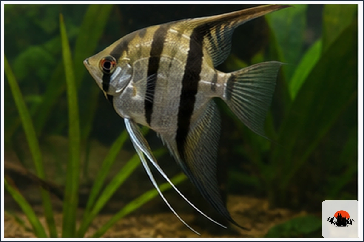 Freshwater Angelfish - type of Fish in the Amazon River