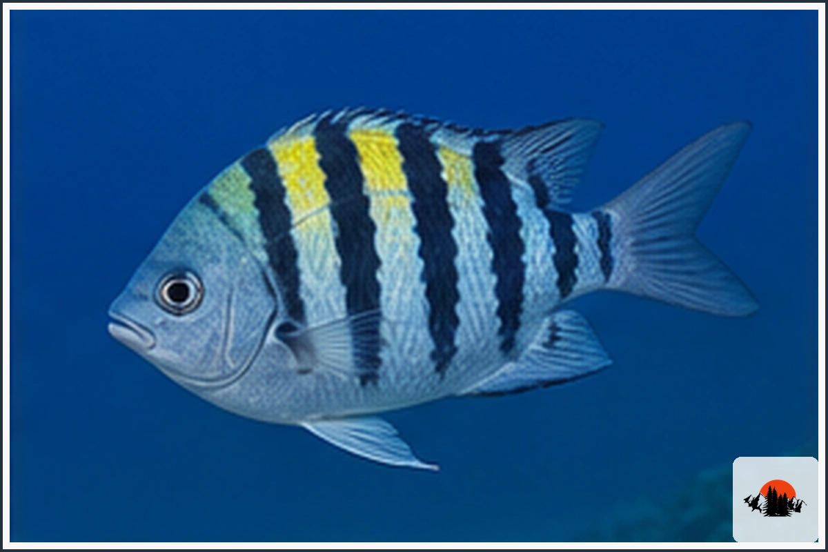Blue Chromis - type of Fish in the Caribbean