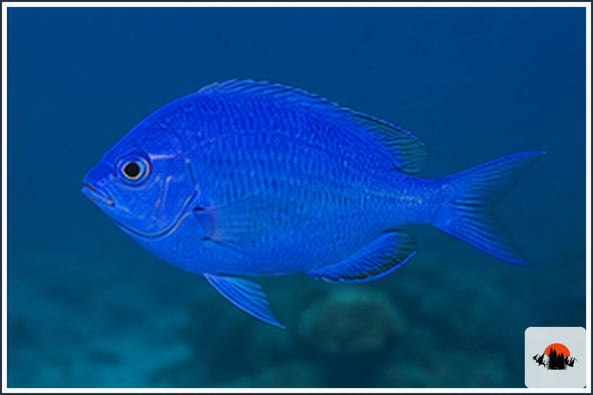 Blue Rock Beauty - type of Fish in the Caribbean
