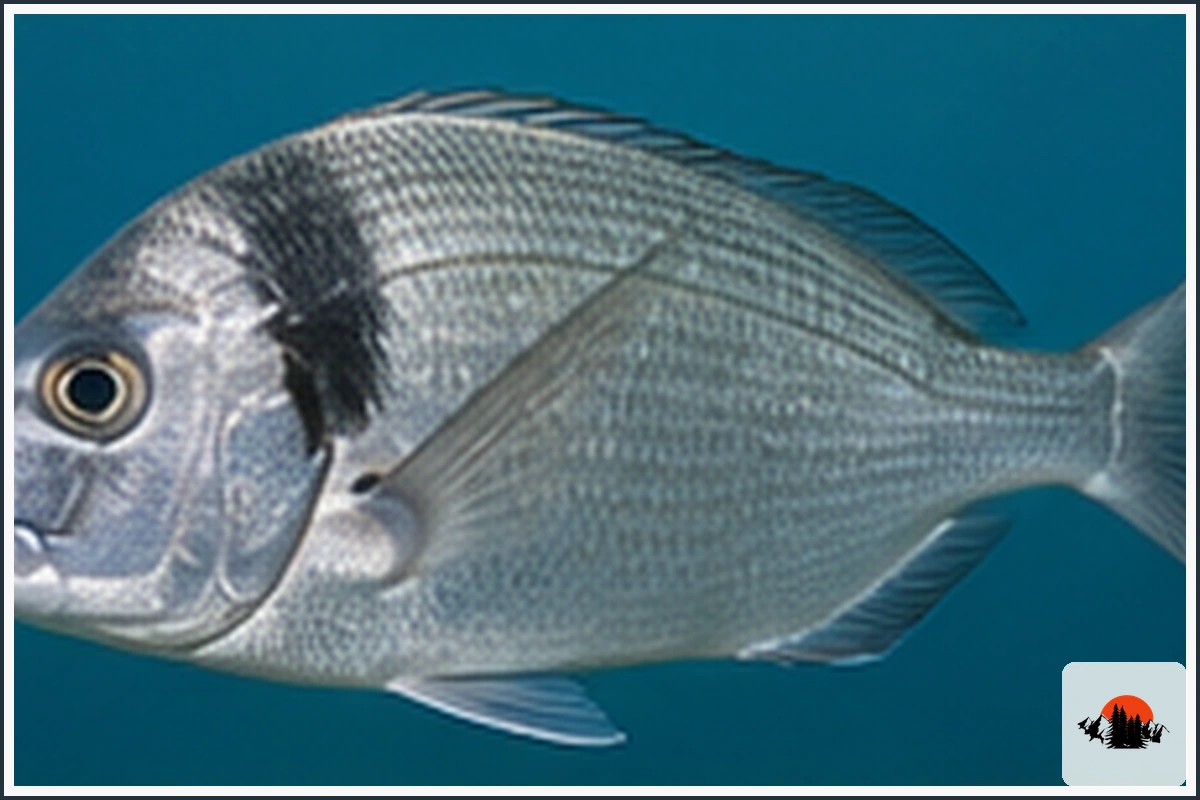 Common Two-Banded Seabream - type of Fish in the Mediterranean Sea