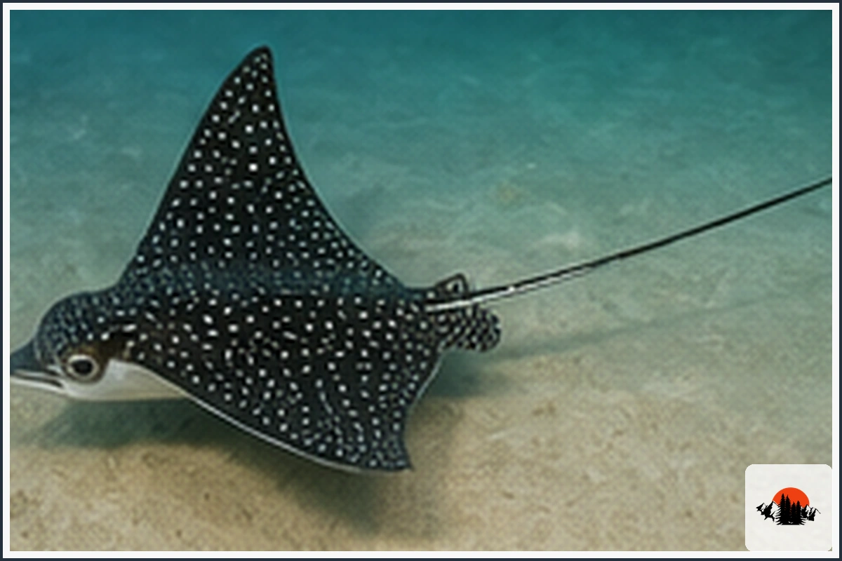 Common Eagle Ray - type of Fish in the Mediterranean Sea