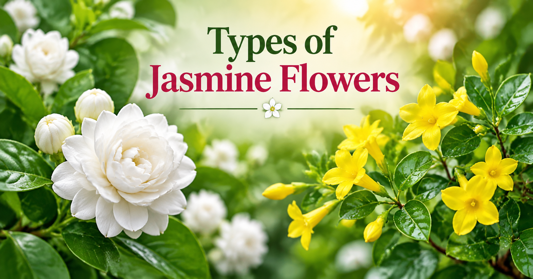 Types of Jasmine Flowers