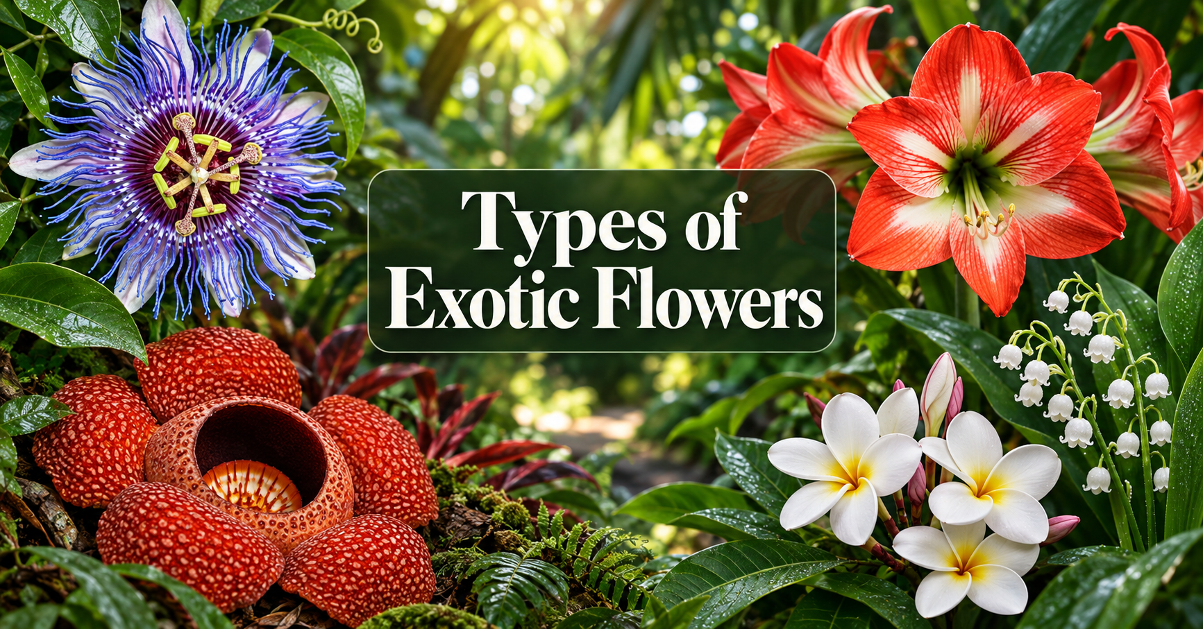 Types of Exotic Flowers
