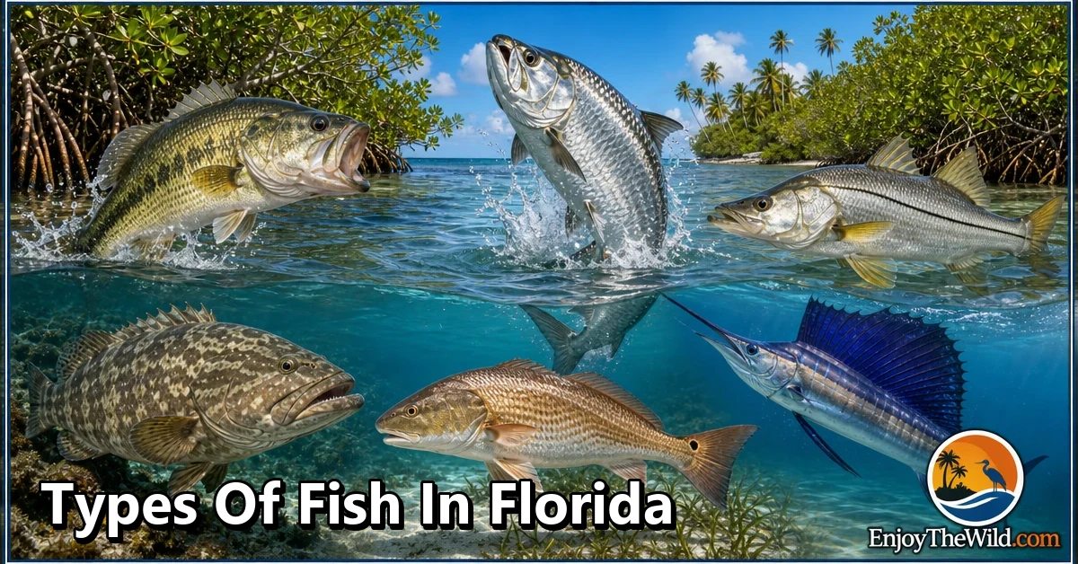 40 Types of Fish in Florida: Species, Feeding Habits, Habitats, and Unique Traits