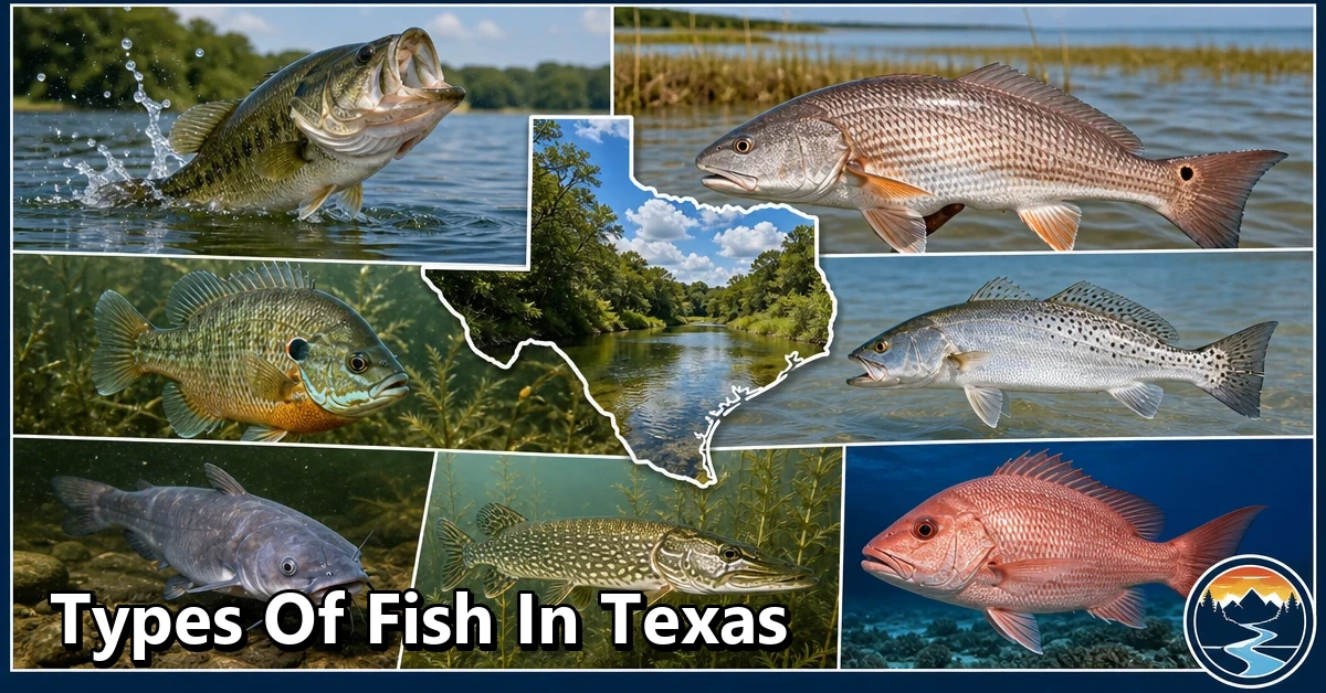 20 Types of Fish in Texas: Complete Guide to Species, Habitat, Diet, and Behavior