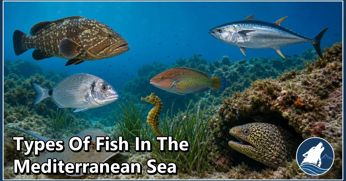 30 Types of Fish in the Mediterranean Sea: Species, Feeding Habits, Habitats, and Unique Traits
