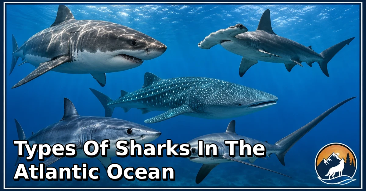 40 Types of Sharks in the Atlantic Ocean: Complete Guide to Species, Habitat, Diet, and Behavior