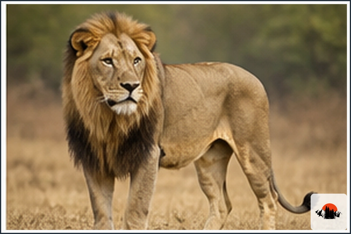 Asiatic Lion - type of Animals in India