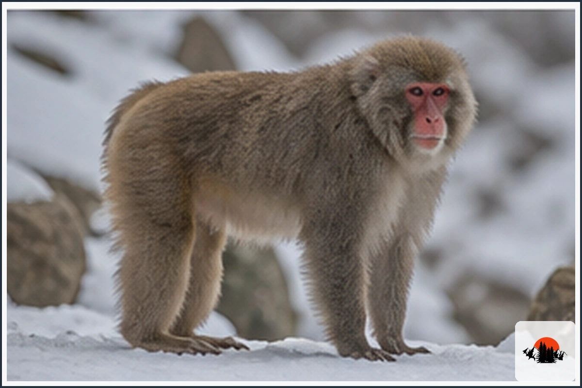 Japanese Macaque - type of Monkeys in Asia