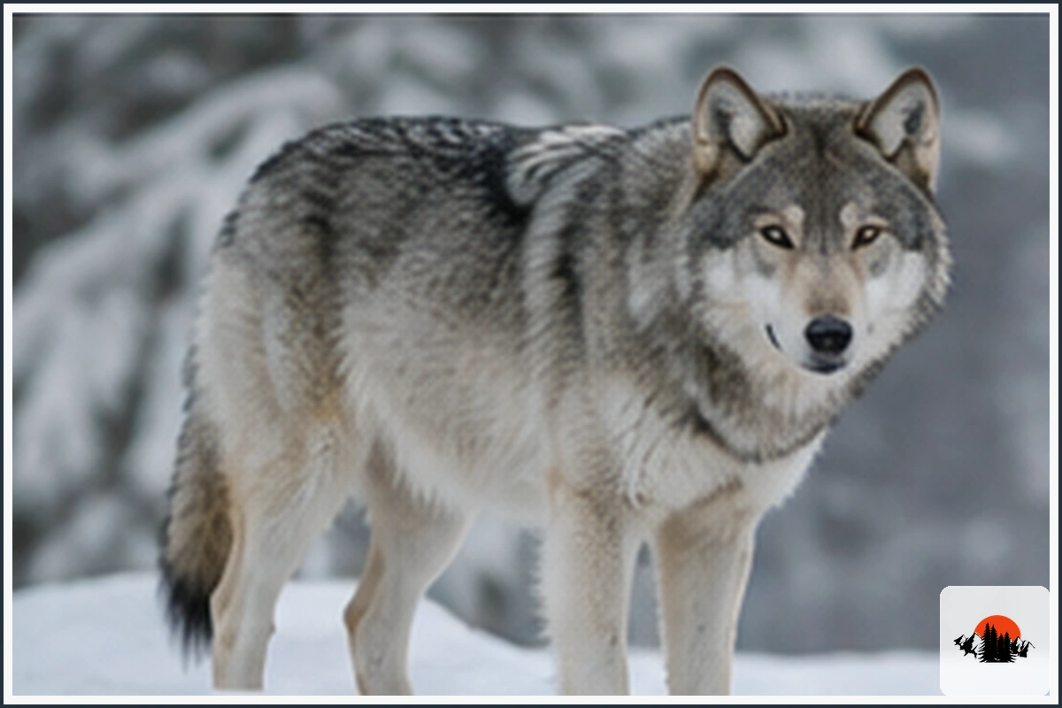 Gray Wolf - type of Animals in North America