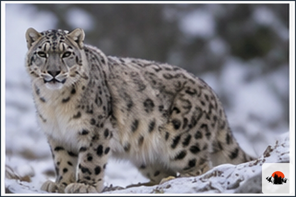 Snow Leopard - type of Animals in India