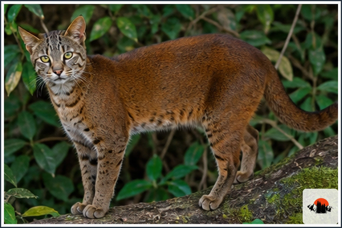 African Golden Cat - type of Wild Cats in Africa