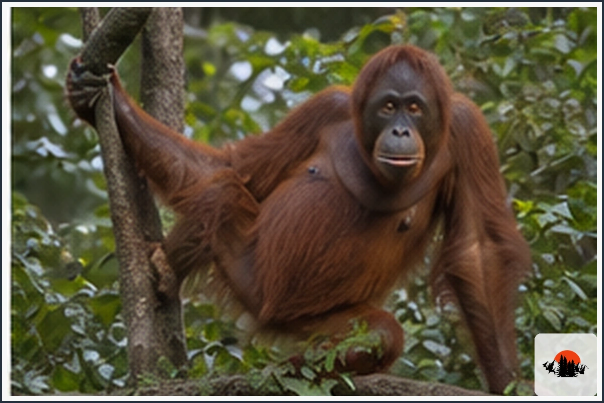 Orangutan - type of Animals in Asia