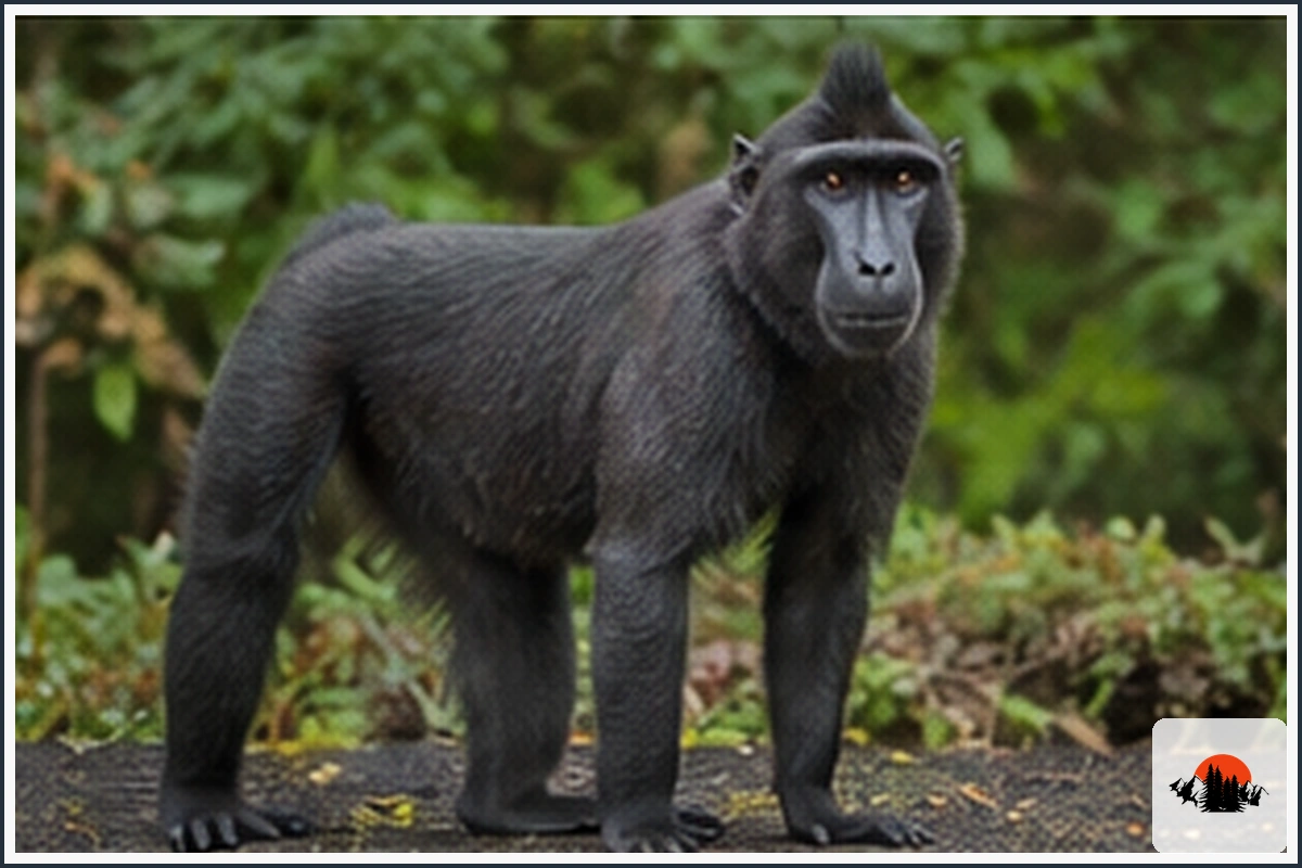 Celebes Crested Macaque - type of Monkeys in Asia