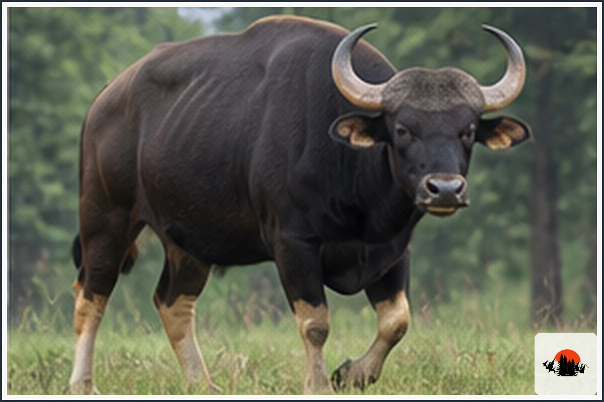 Gaur - type of Animals in Asia