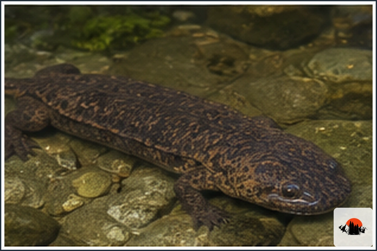 Japanese Giant Salamander - type of Animals in Japan