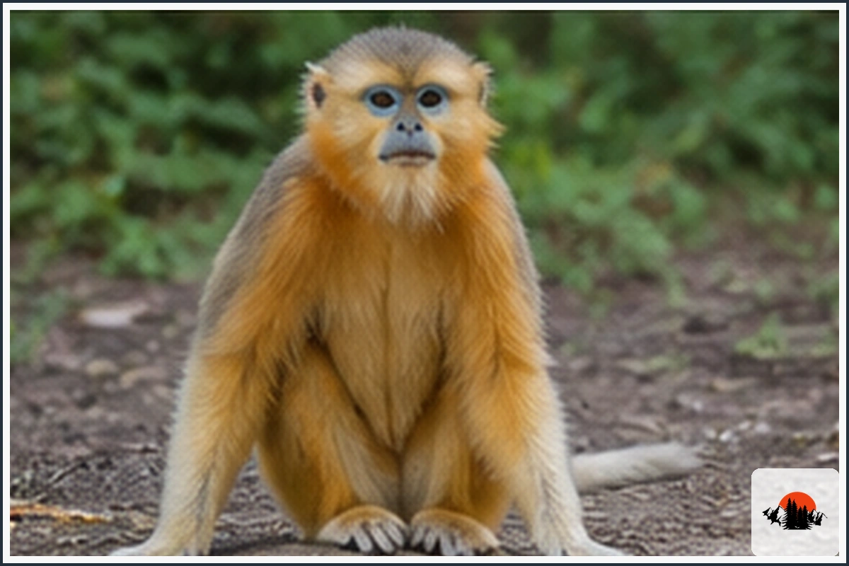 Gee’s Golden Langur - type of Monkeys in Asia