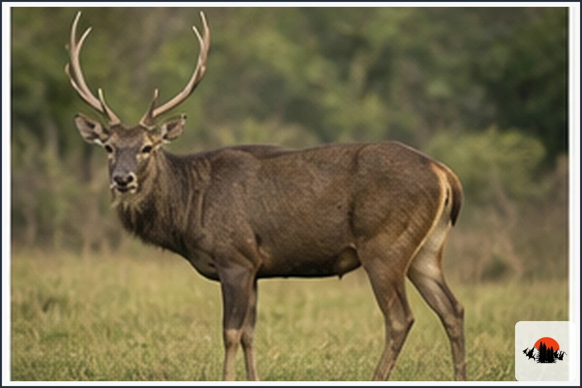 Sambar Deer - type of Animals in India