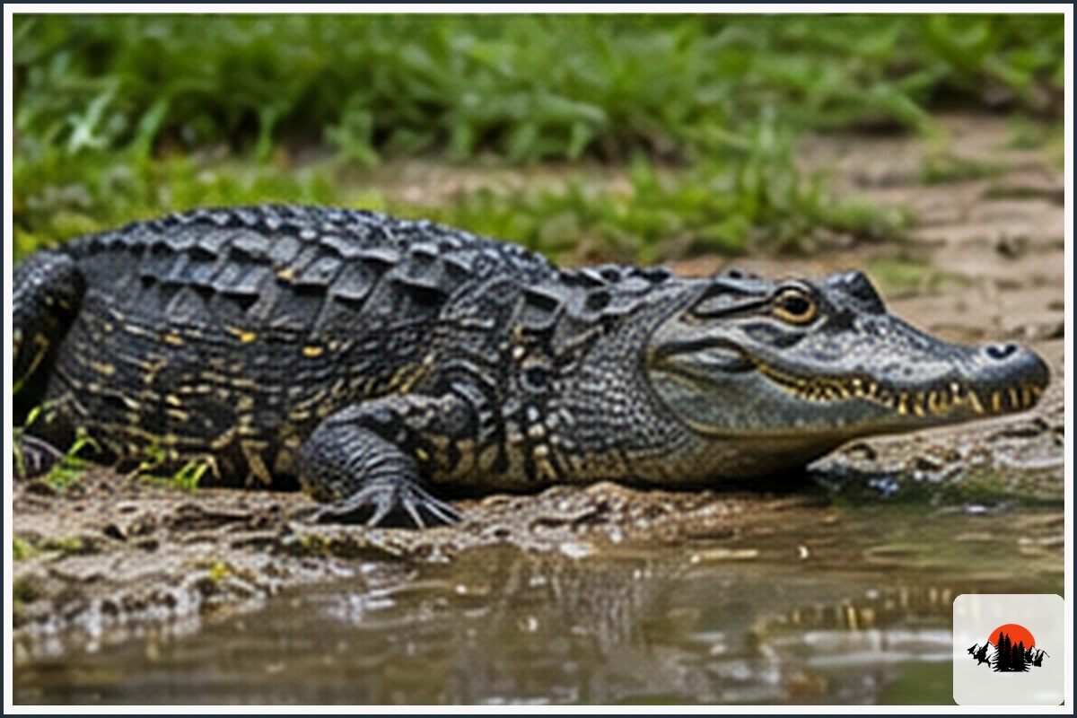 Black Caiman - type of Animals in South America
