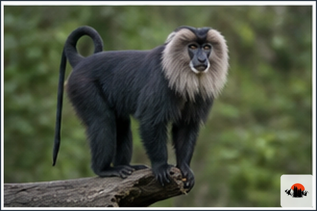 Lion-Tailed Macaque - type of Animals in India