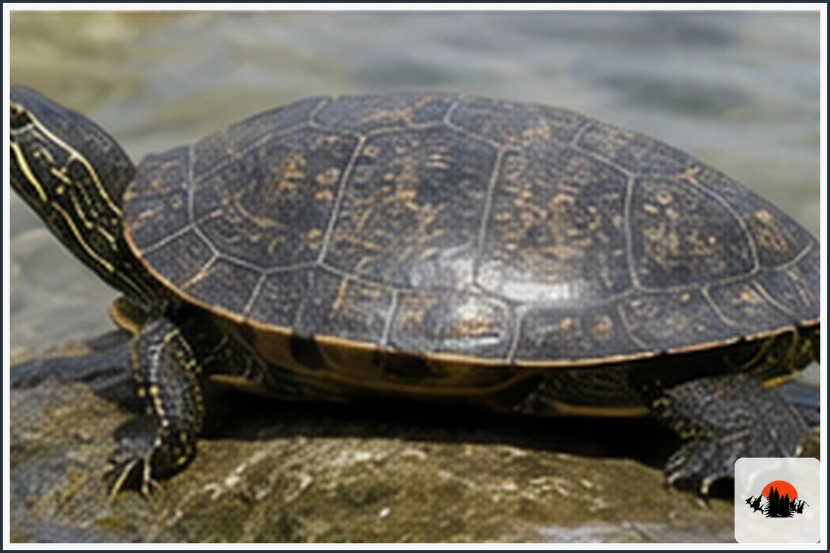 Japanese Pond Turtle - type of Animals in Japan