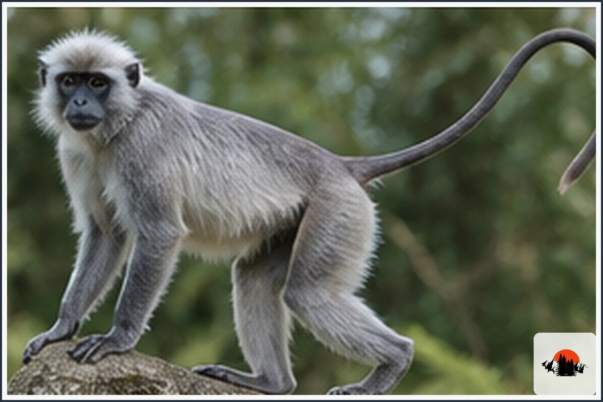 Silvered Langur - type of Monkeys in Asia