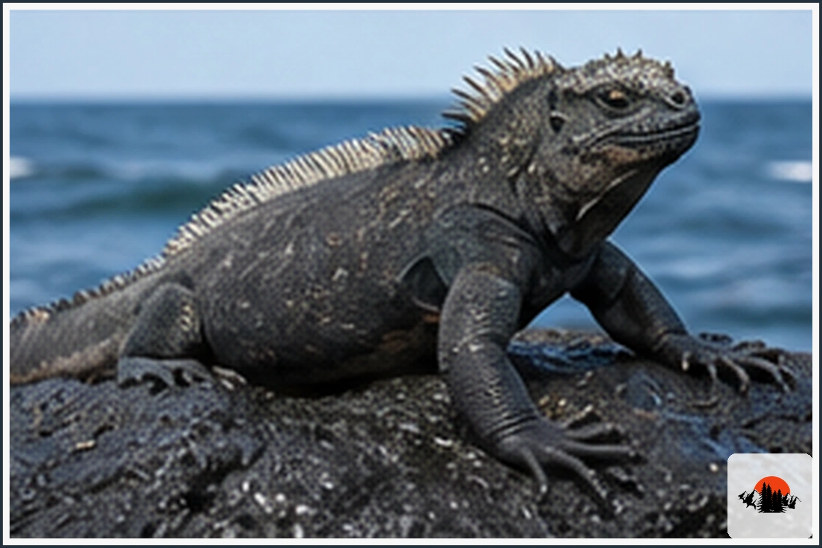 Galápagos Marine Iguana - type of Animals in South America