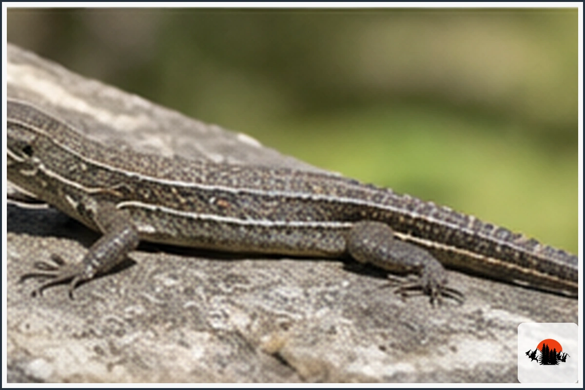 Japanese Grass Lizard - type of Animals in Japan